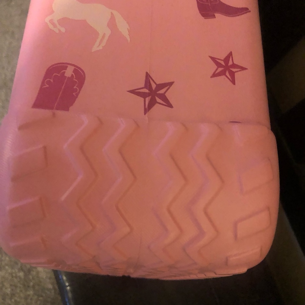 BOGG BAG Pink Western Howdy Print Tote - Picture 5 of 6